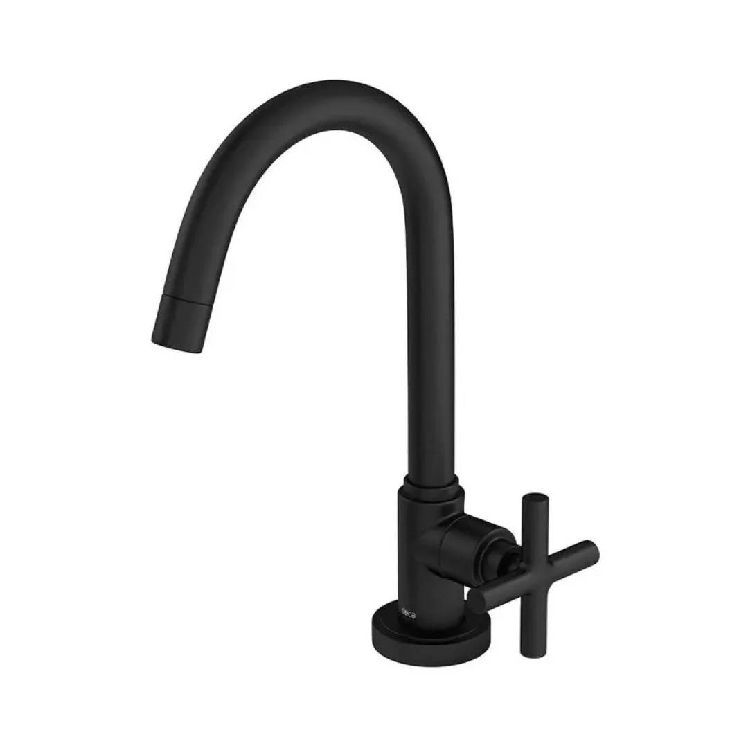 Torneira de Bancada para Banheiro Black Matte Deca Duna Classic
