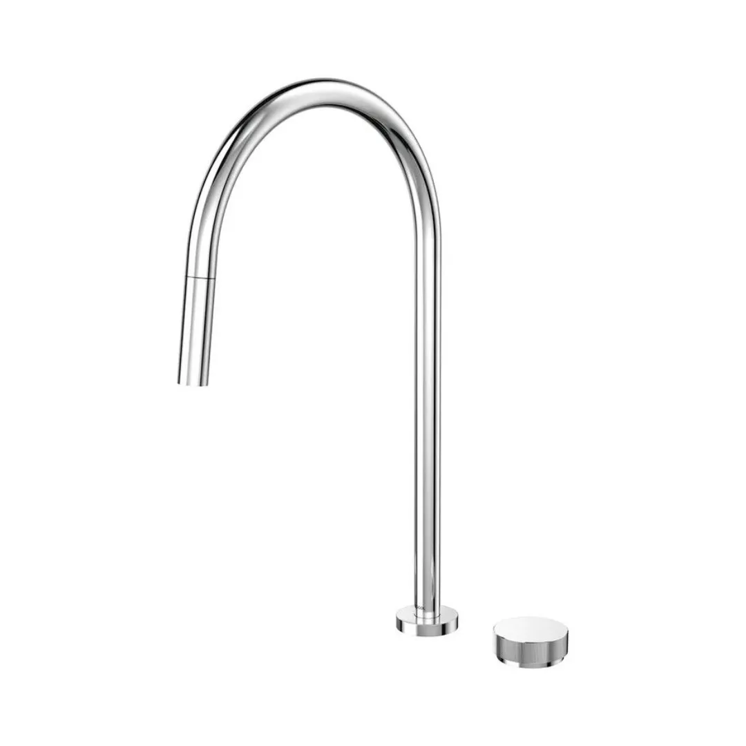 Torneira de Bancada Bica Alta com Ducha Retrátil Docol Mix&Match Cromada
