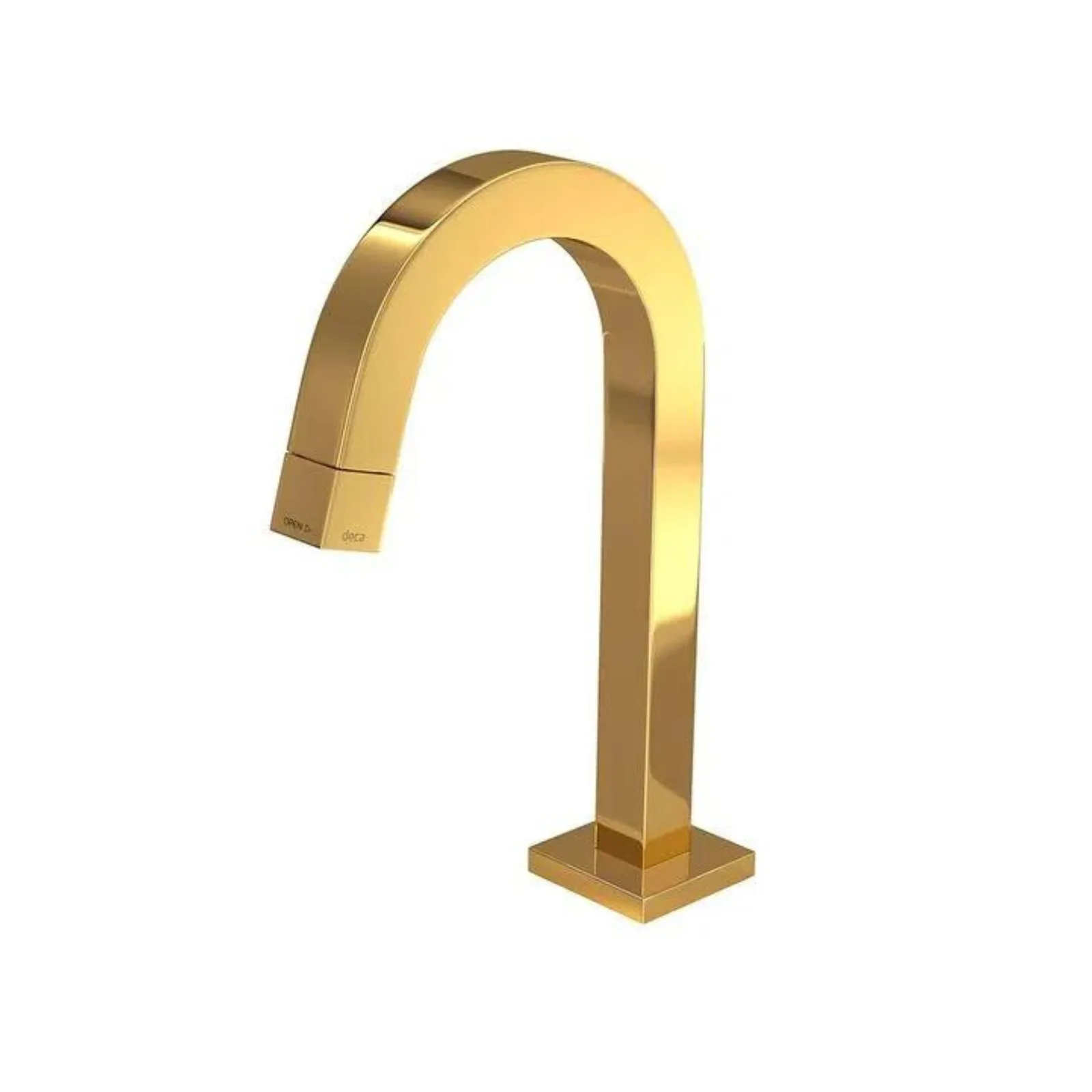 Torneira de Bancada Bica Baixa para Lavatório Gold Deca Tube
