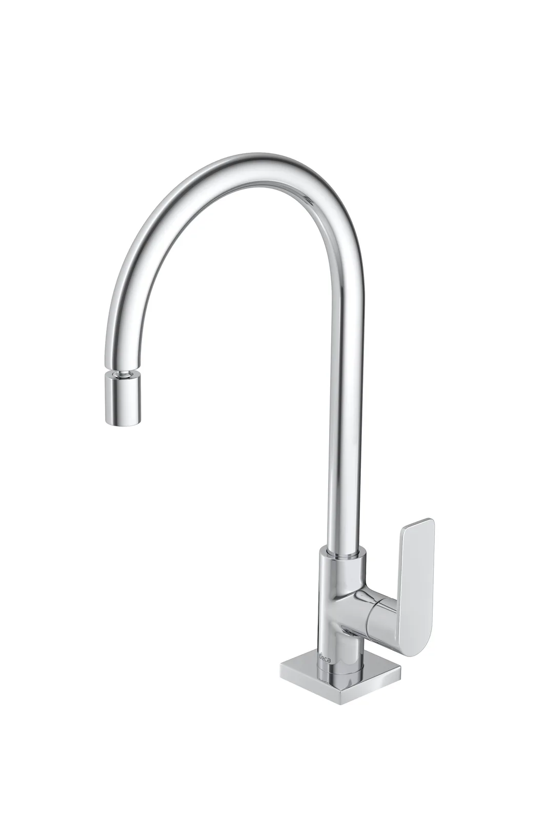 Torneira de Mesa para Cozinha com Bica Móvel Cromado Deca Just