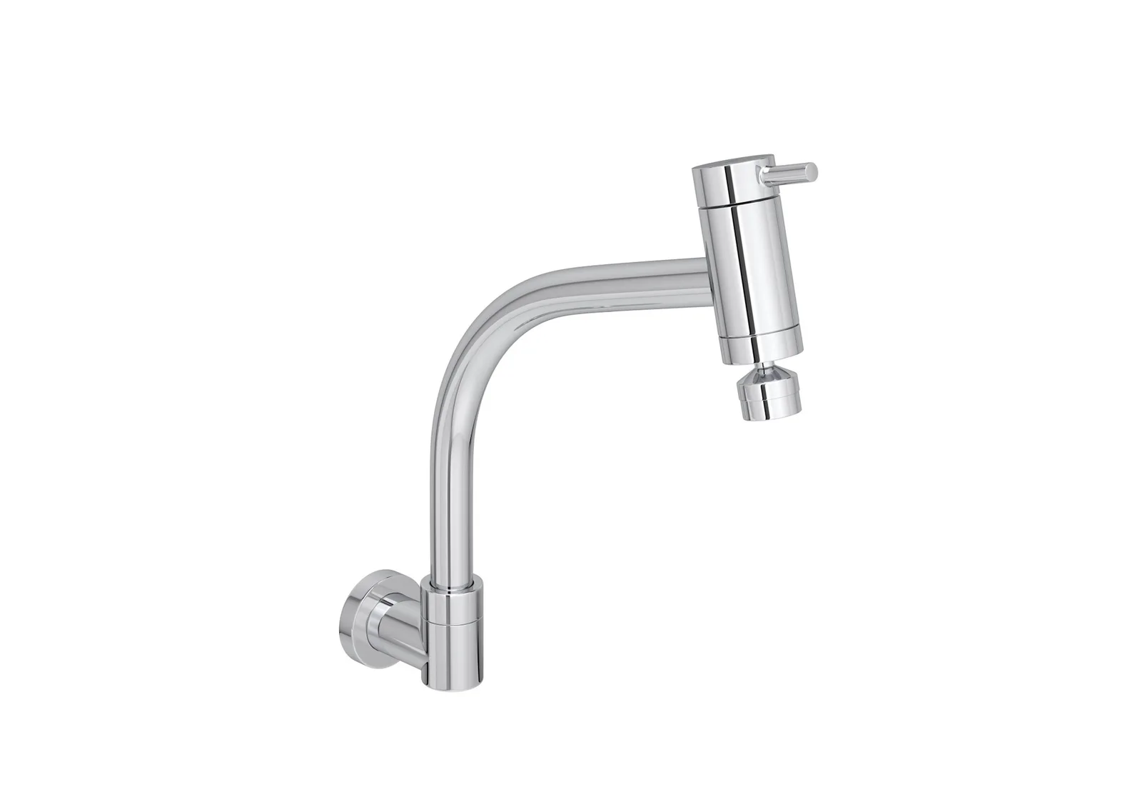 Torneira de Parede para Cozinha com Bica Móvel Cromado Deca Link