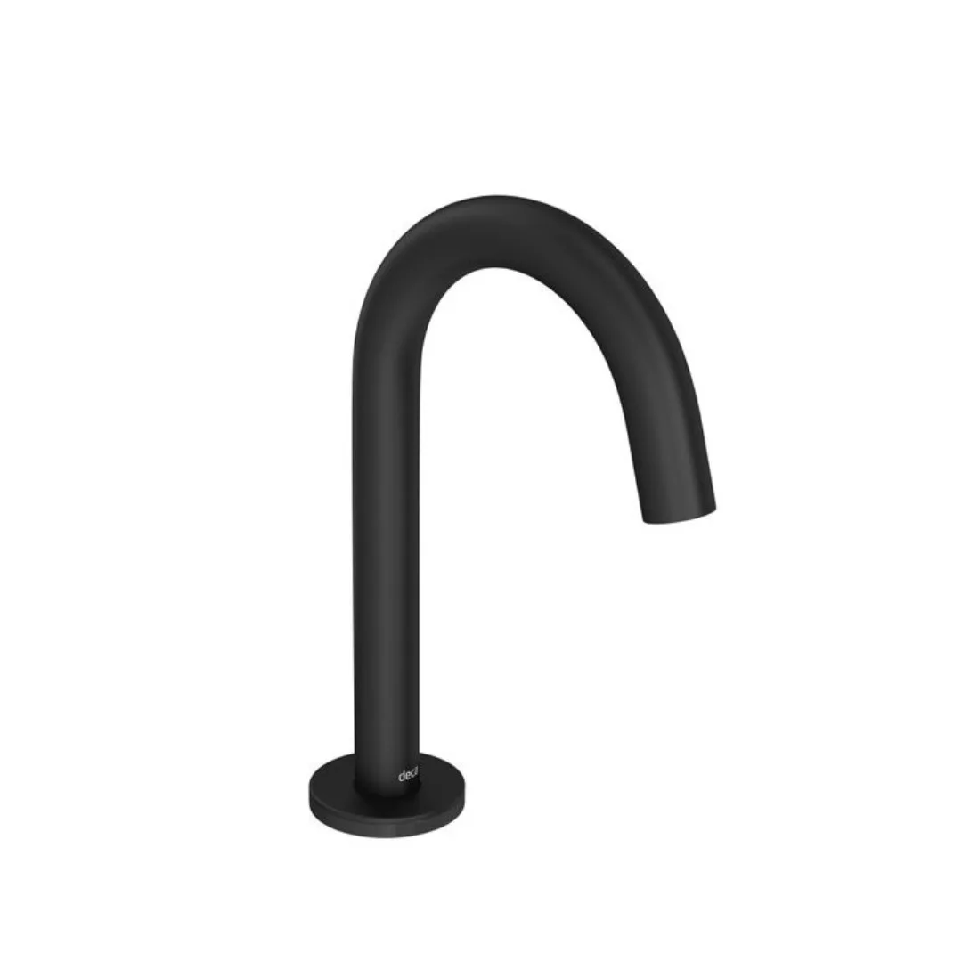 Torneira Deca Curve Sensor 1785 Lavatório Mesa Bica Baixa Black Matte