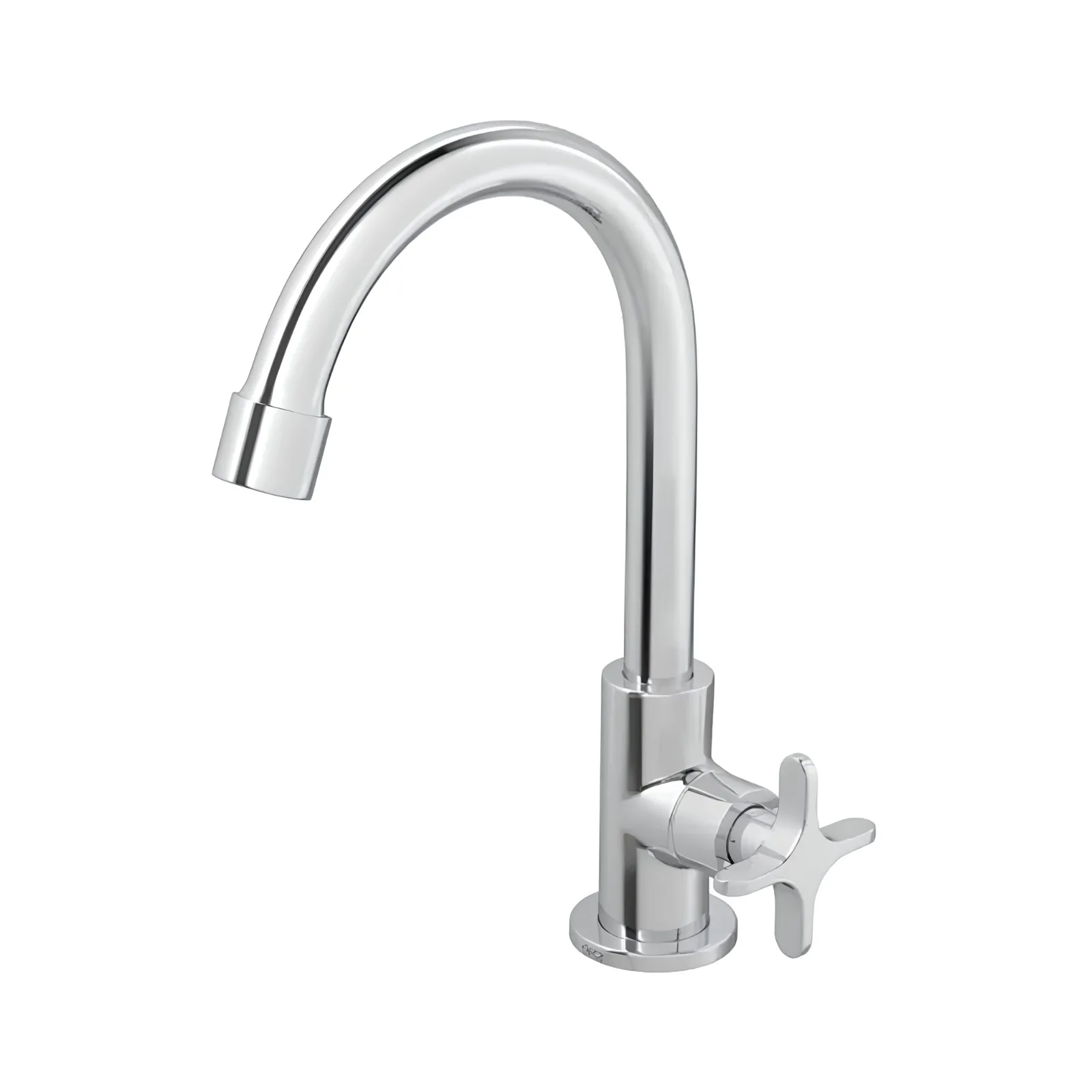Torneira de Mesa Bica Alta P/ Lavatório Cromado Deca Flex 1198