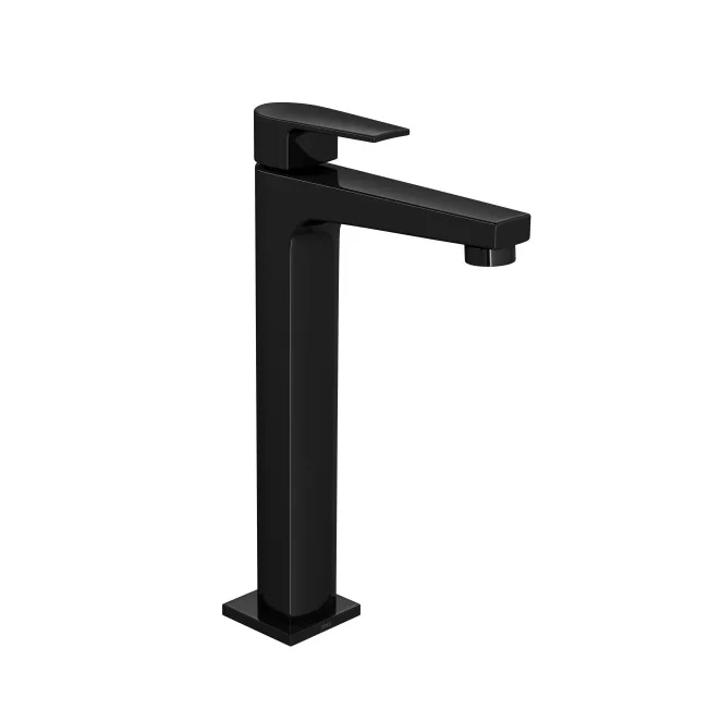 Torneira Deca Level de bancada bica alta 1189 Black Noir
