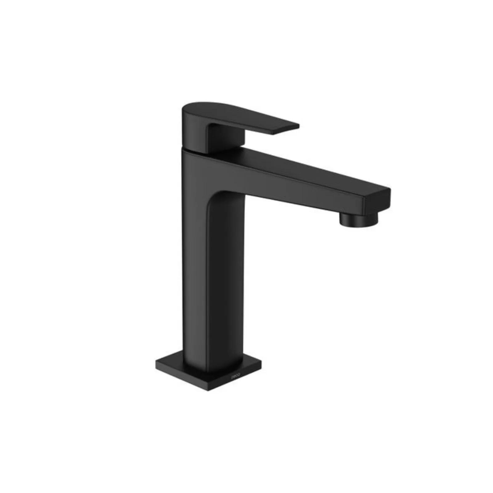 Torneira Deca Level de bancada bica média para banheiro Black Matte