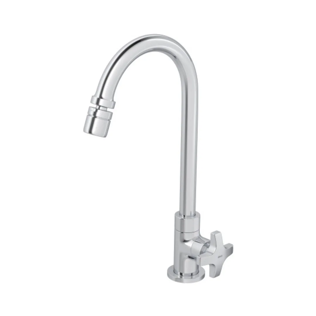 Torneira de Bancada com Bica Móvel para Cozinha Cromada Deca Max