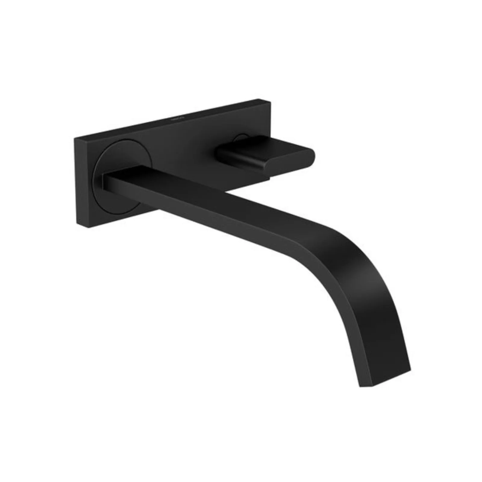 Torneira de Parede com Chapa Deca Polo Preto Matte