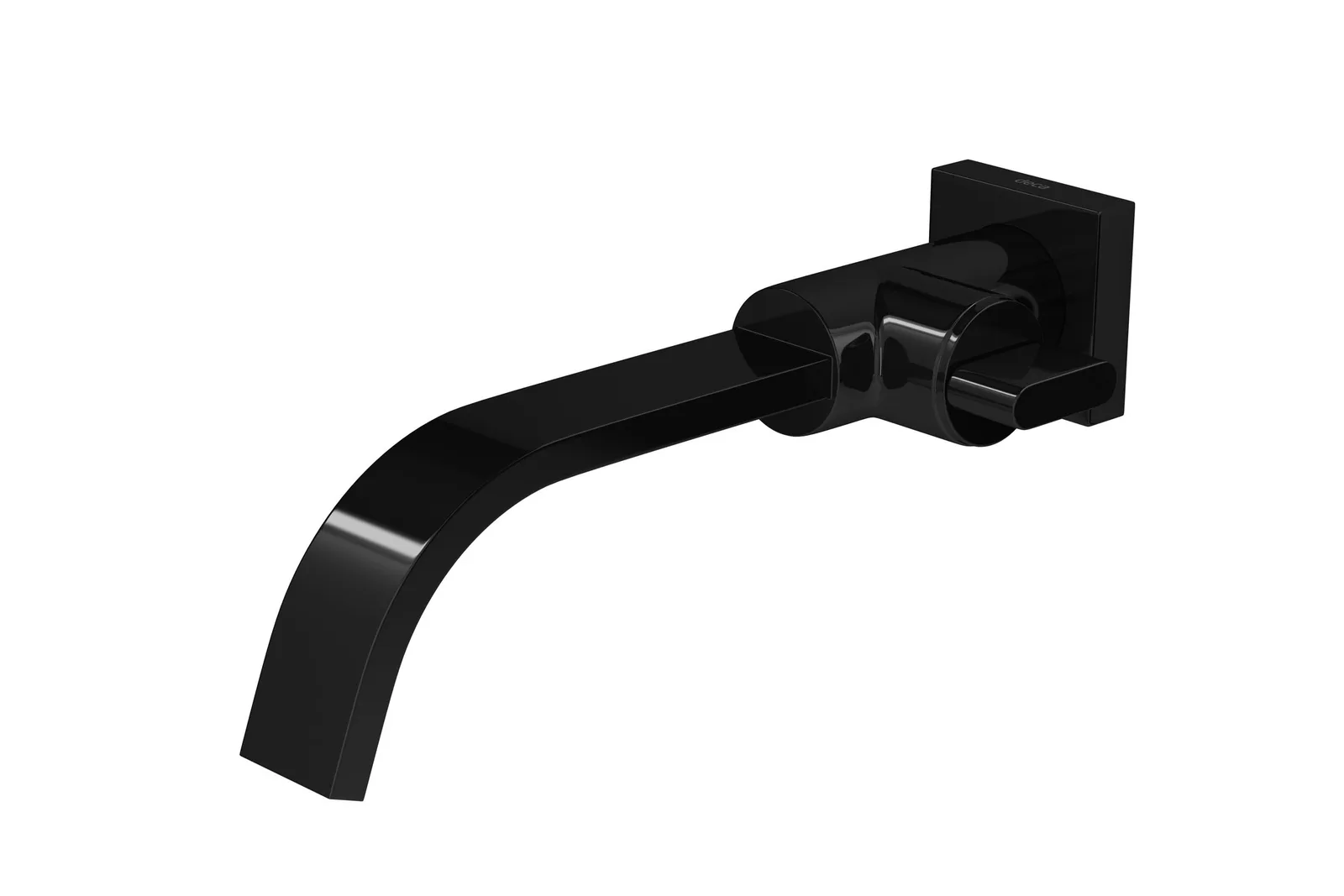 Torneira Deca Polo de parede 1178 Black Noir