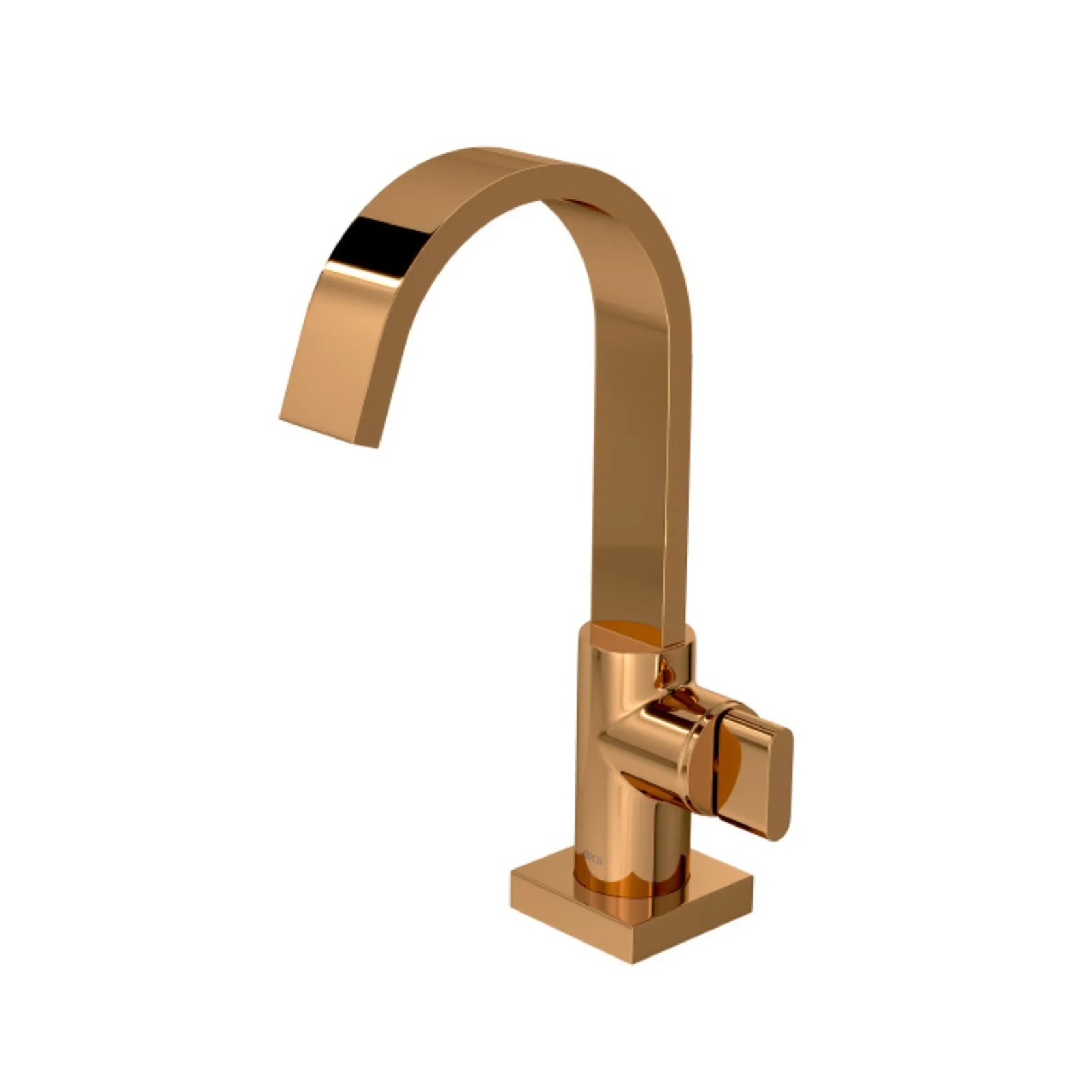 Torneira De Bancada Para Banheiro Bica Alta Red Gold Deca Polo