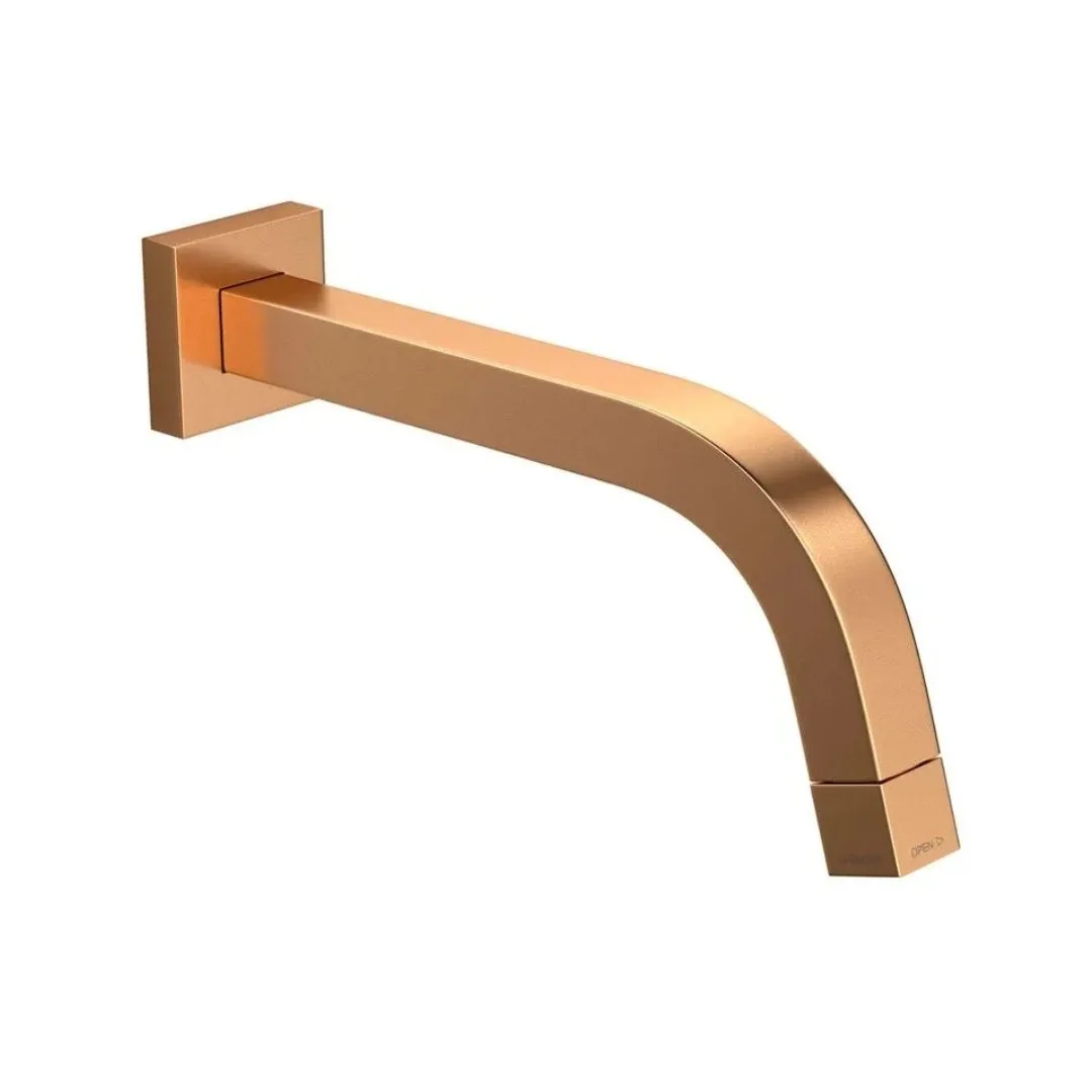 Torneira Deca Tube 1178 Lavatório Parede Gold Matte