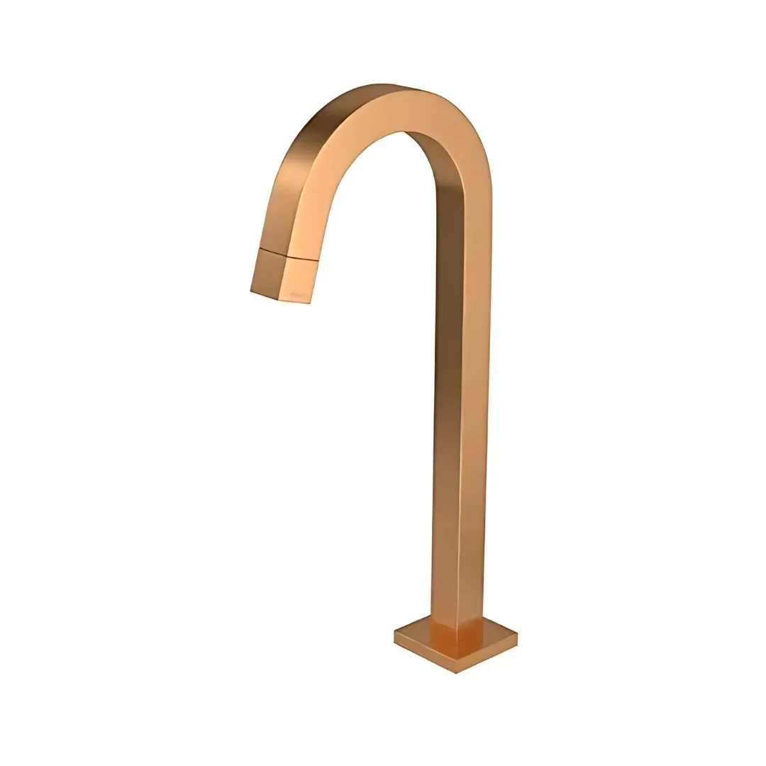 Torneira Deca Tube 1198 Lavatório Bica Alta Gold Matte