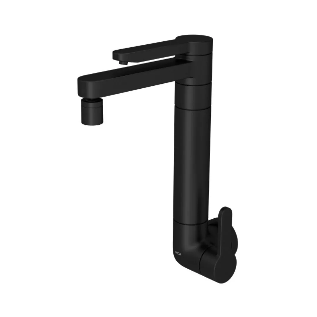 Torneira de Pardede com Filtro para Cozinha Black Matte Deca Twin