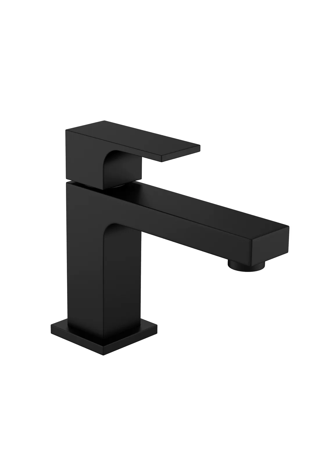 Torneira Deca Unic de bancada bica baixa 1197 Black Matte