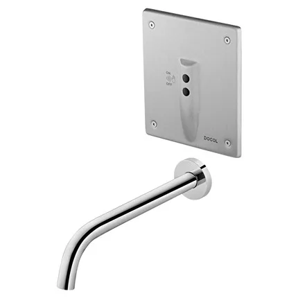Torneira Docol Docoleletric Inox parede Emb On/off
