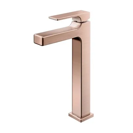 Torneira Docol Edge Cobre Escovado banheiro Mesa bica alta