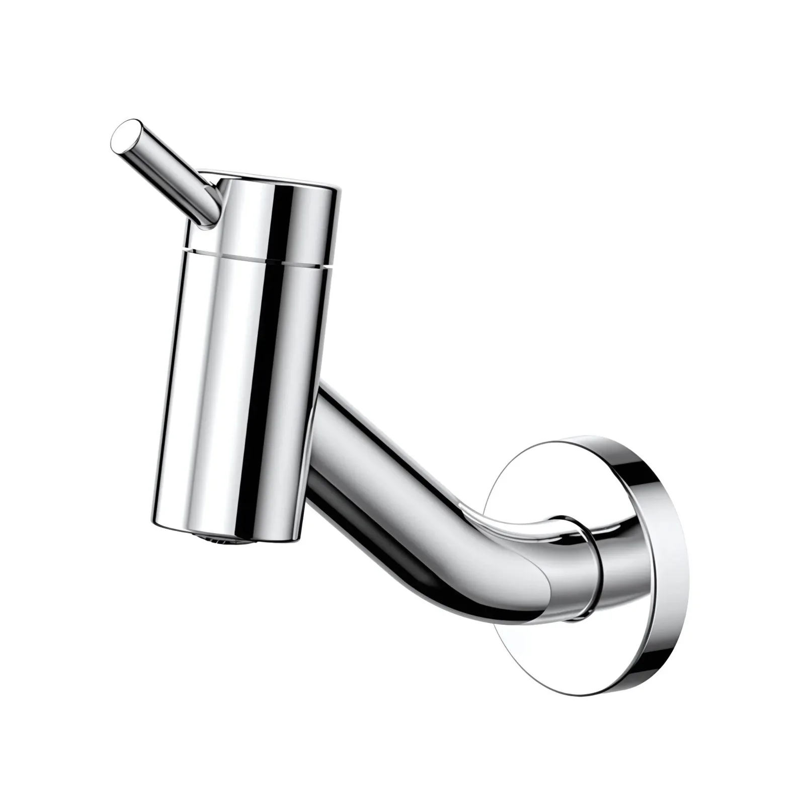 Torneira Docol Loggica Nova Chrome Cozinha De Parede Curta