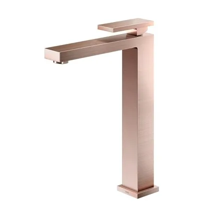 Torneira Docol New Edge Cobre Escovado Mesa bica alta