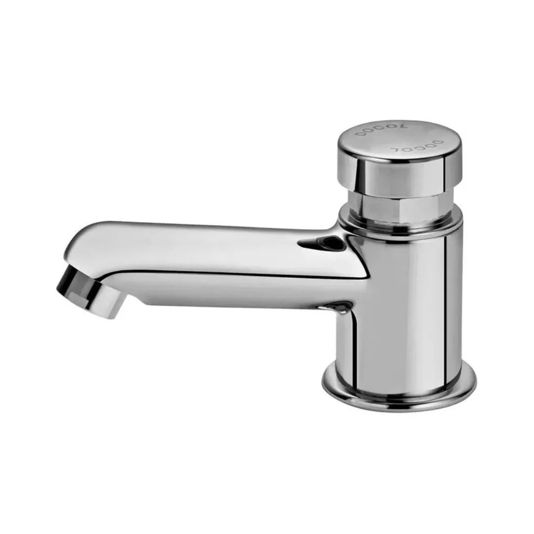 Torneira de Bancada para Banheiro Cromado Docol Presmatic Compact