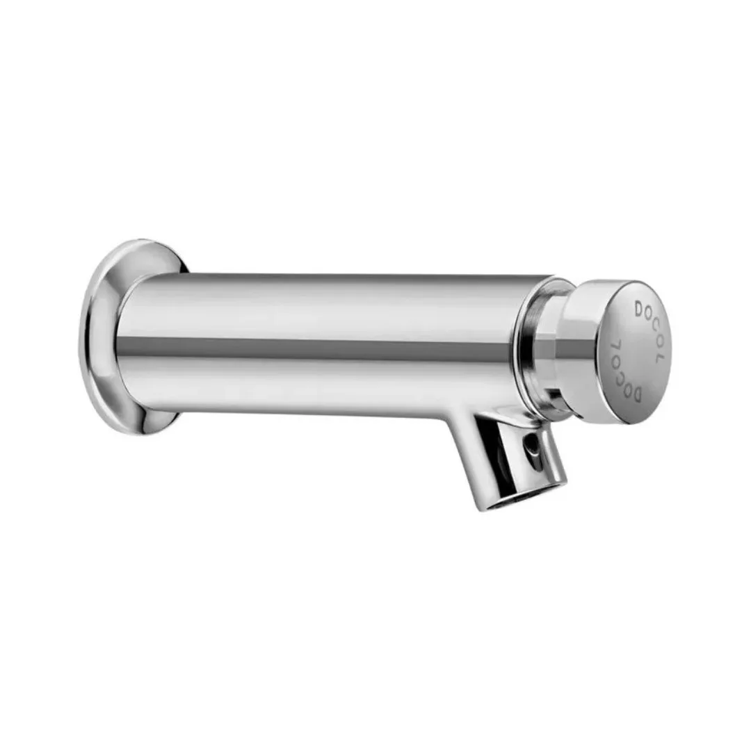 Torneira de Parede para Banheiro Cromado Docol Pressmatic