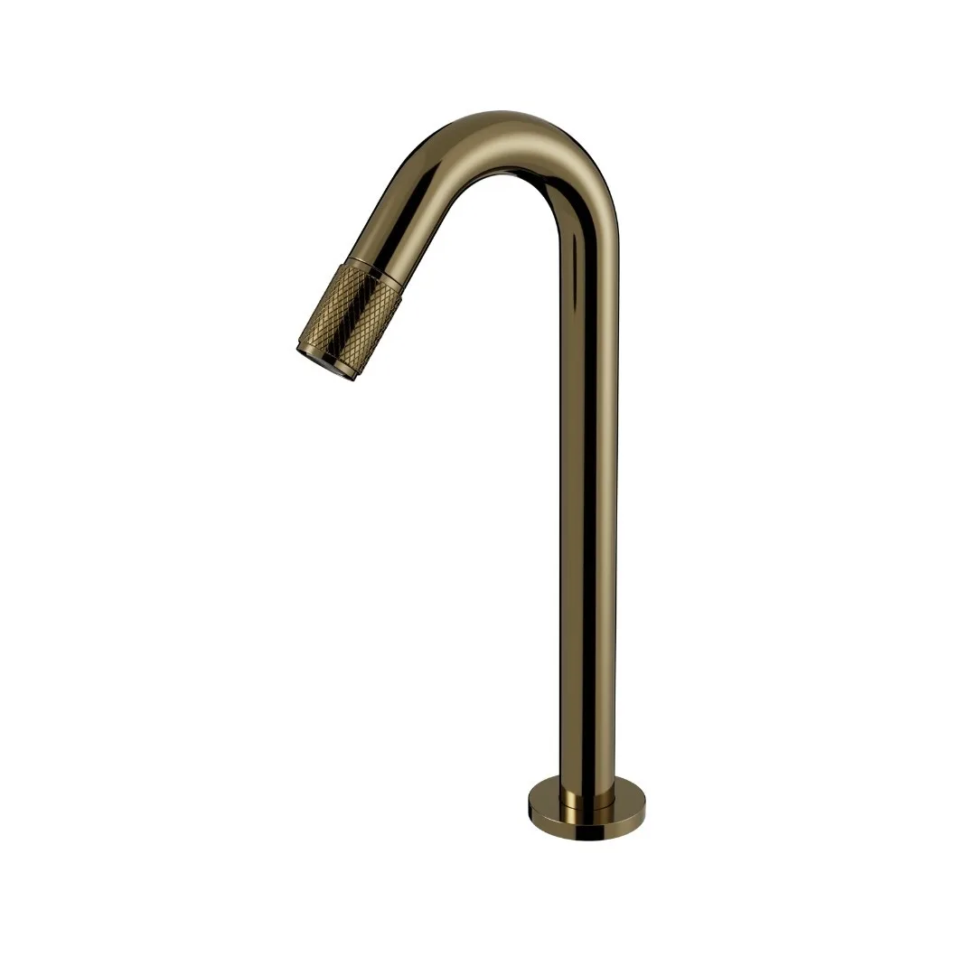 Torneira Doka Fria Bancada Para Lavat Gold