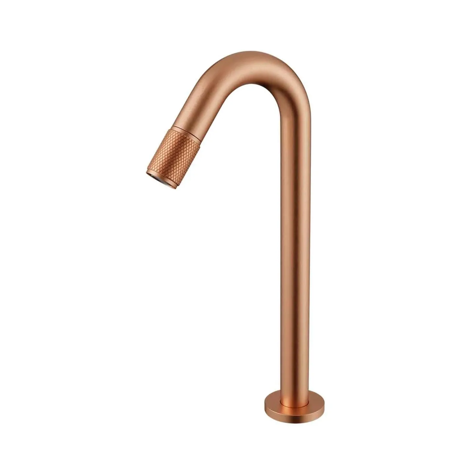 Torneira Fria de Bancada para Lavatório Brushed Rose Gold Doka