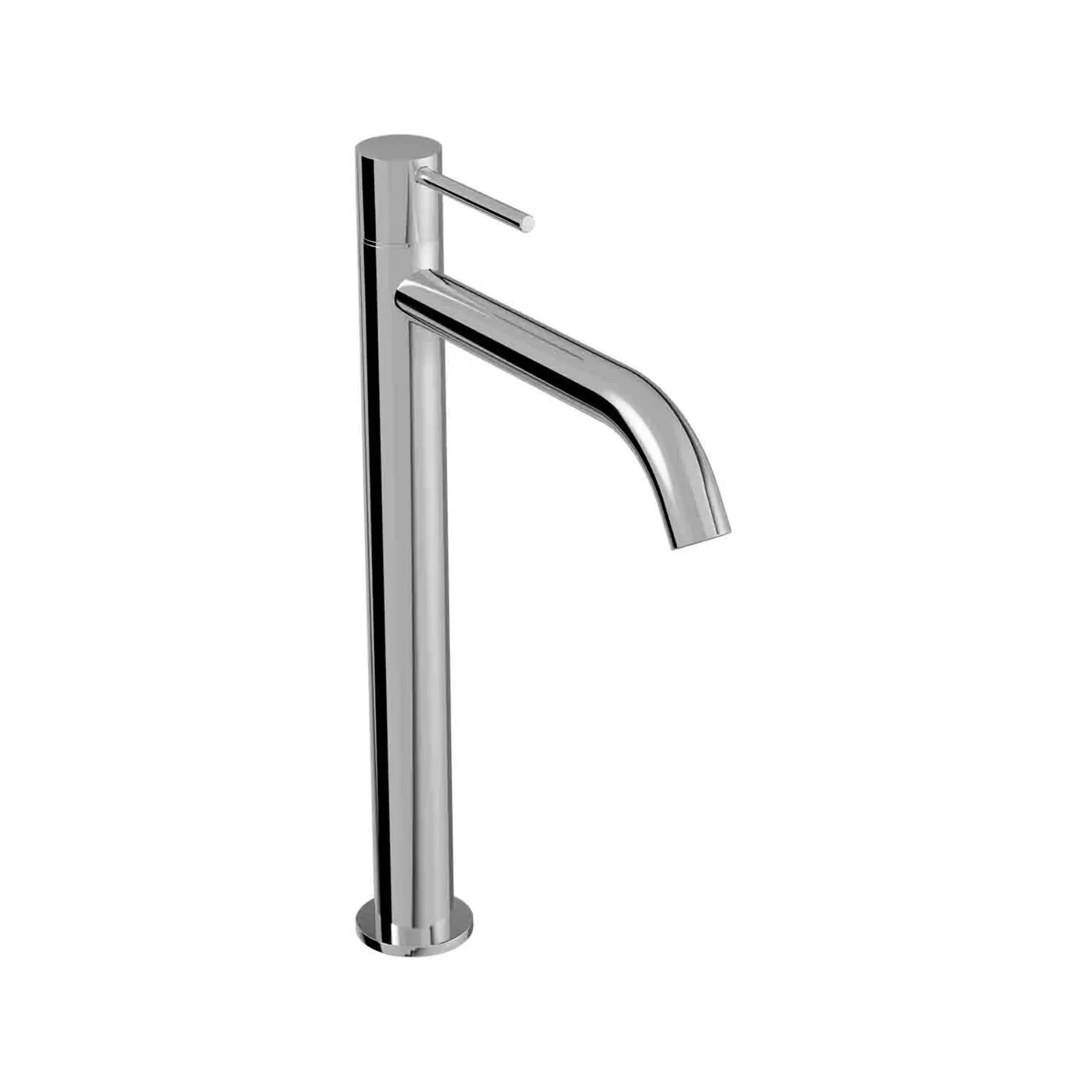 Torneira Fria de Bancada Para Lavatório Chrome 223 Mm Doka Loop
