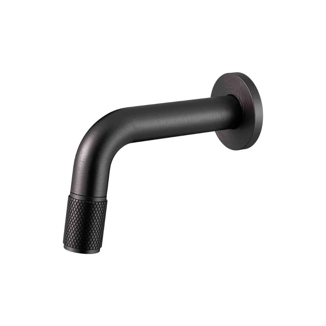 Torneira Fria De Parede Para Lavatório Doka Gunmetal