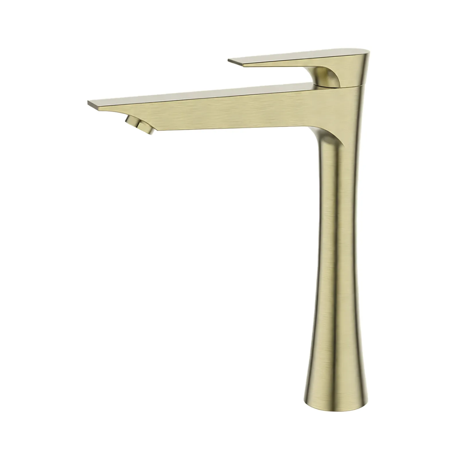Torneira Agua Fria Bica Alta Ouro Escovado Lexxa Bagno LX702OE
