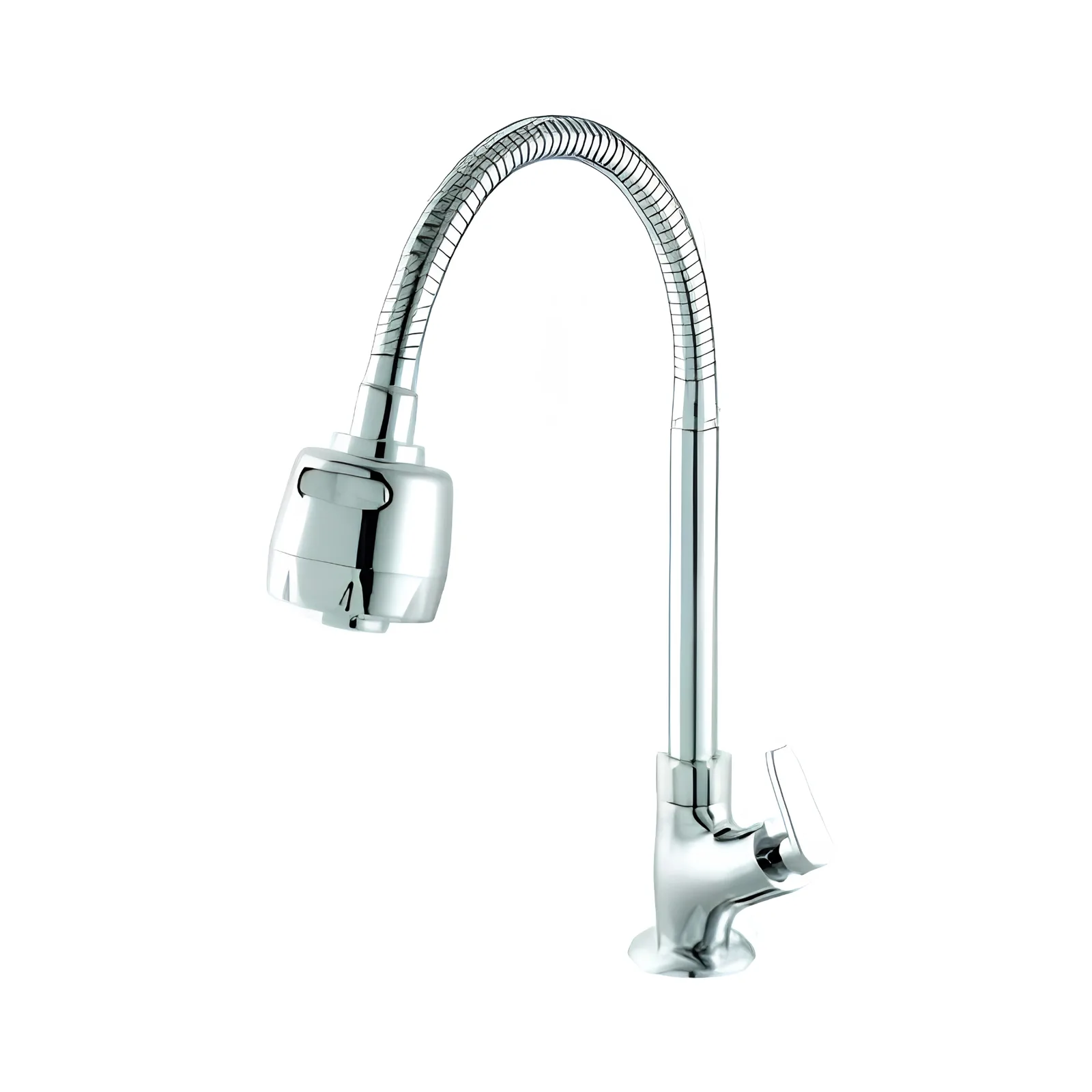 Torneira Bancada Cozinha Gourmet Cromado Polido Meber Uni 1173C 18 1/4V