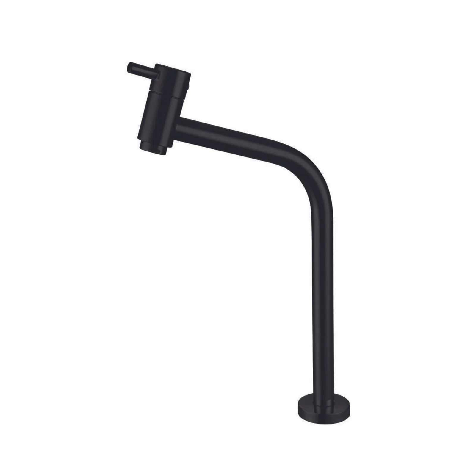 Torneira Meber Minimal Classic Preto Matte Mesa 1203 C77 bica alta