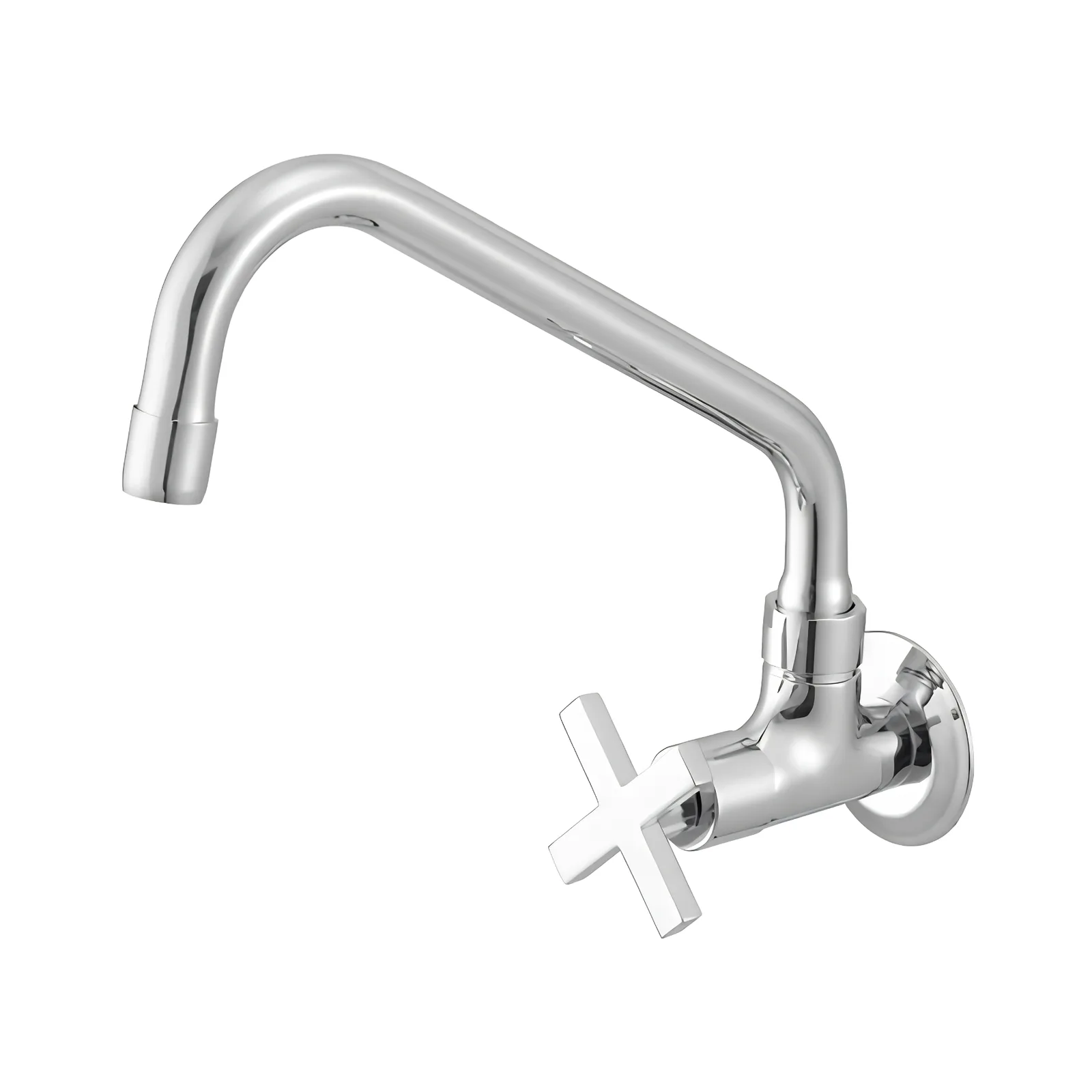 Torneira de Cozinha Bica Móvel Parede Cromado Meber Ômega 1165 C28