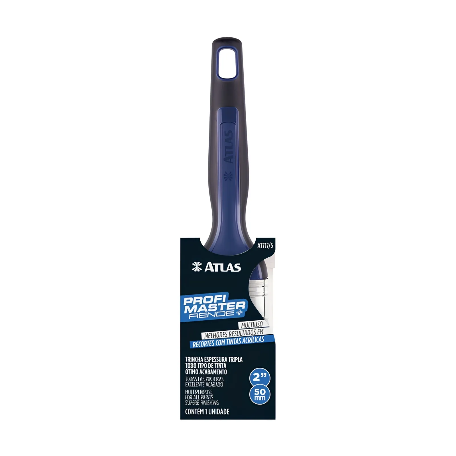 Trincha Profimaster Rende Tripla 2" Atlas AT717/5