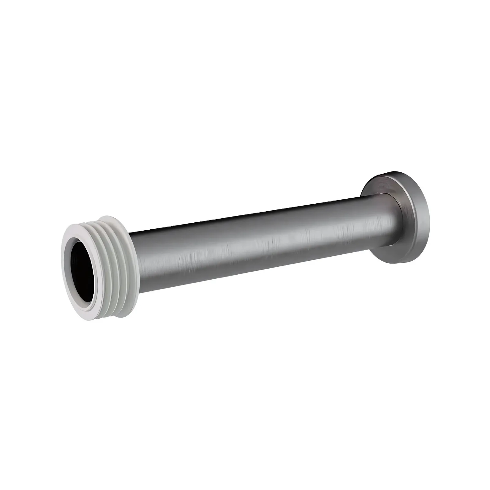 Tubo de Ligação para Descarga Brushed Nickel Doka