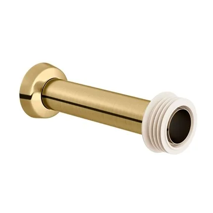 Tubo Docol 1 Ouro Escovado para Bacia Sanitária 25cm
