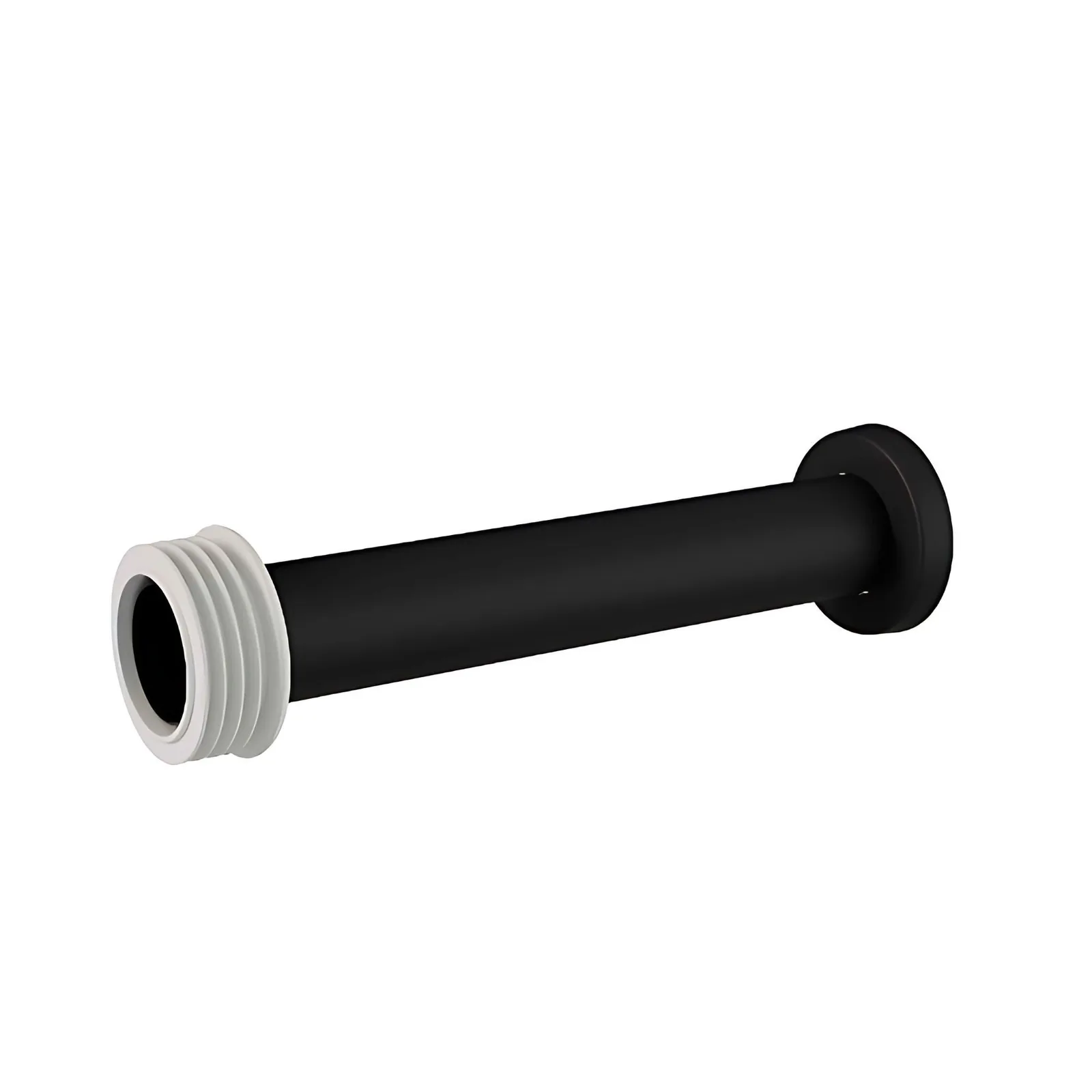 Tubo de Ligação para Descarga Matt Black Doka