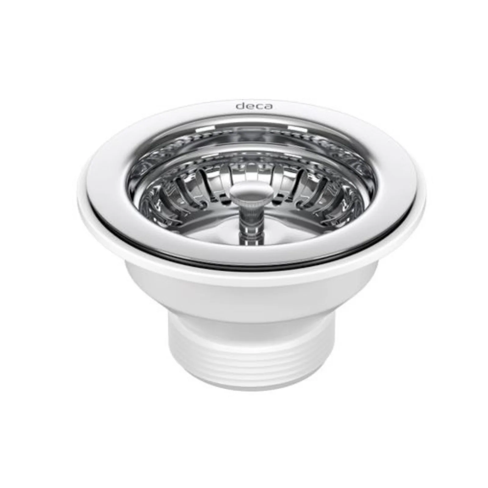 Válvula de Escoamento para Pia de Cozinha 3 1/2" Cromado Deca
