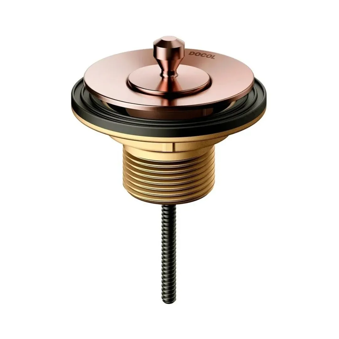 Válvula de Saída D'água 7/8" Universal Docol Cobre Polido