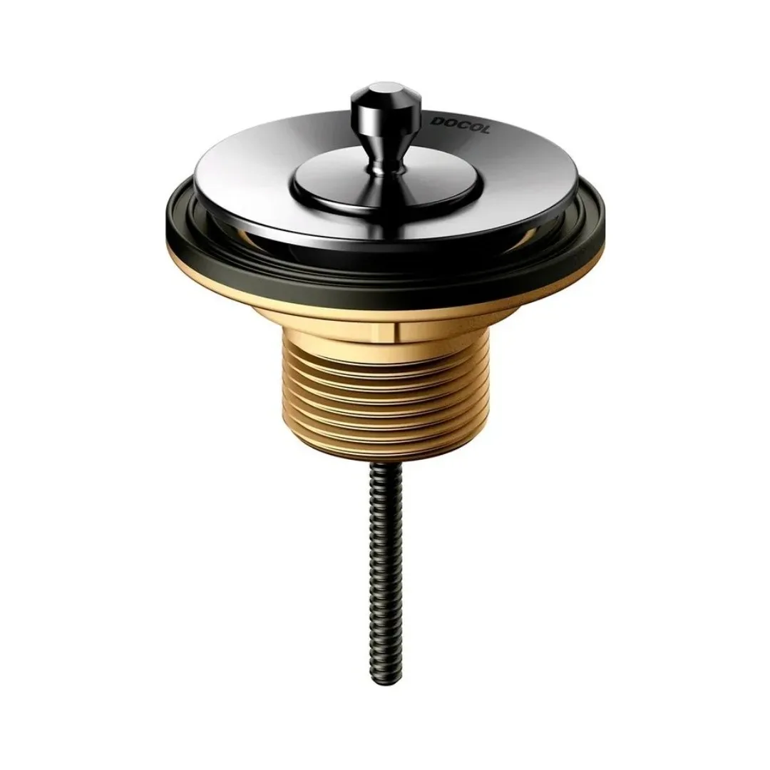 Válvula de Saída D'água 7/8" Universal Docol Grafite Escovado