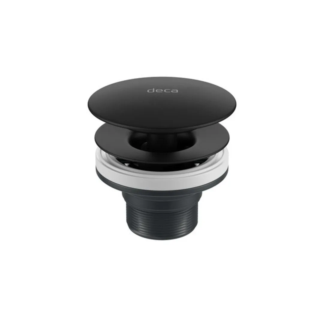 Válvula para banheiro Deca 1601 Clic Black Matte