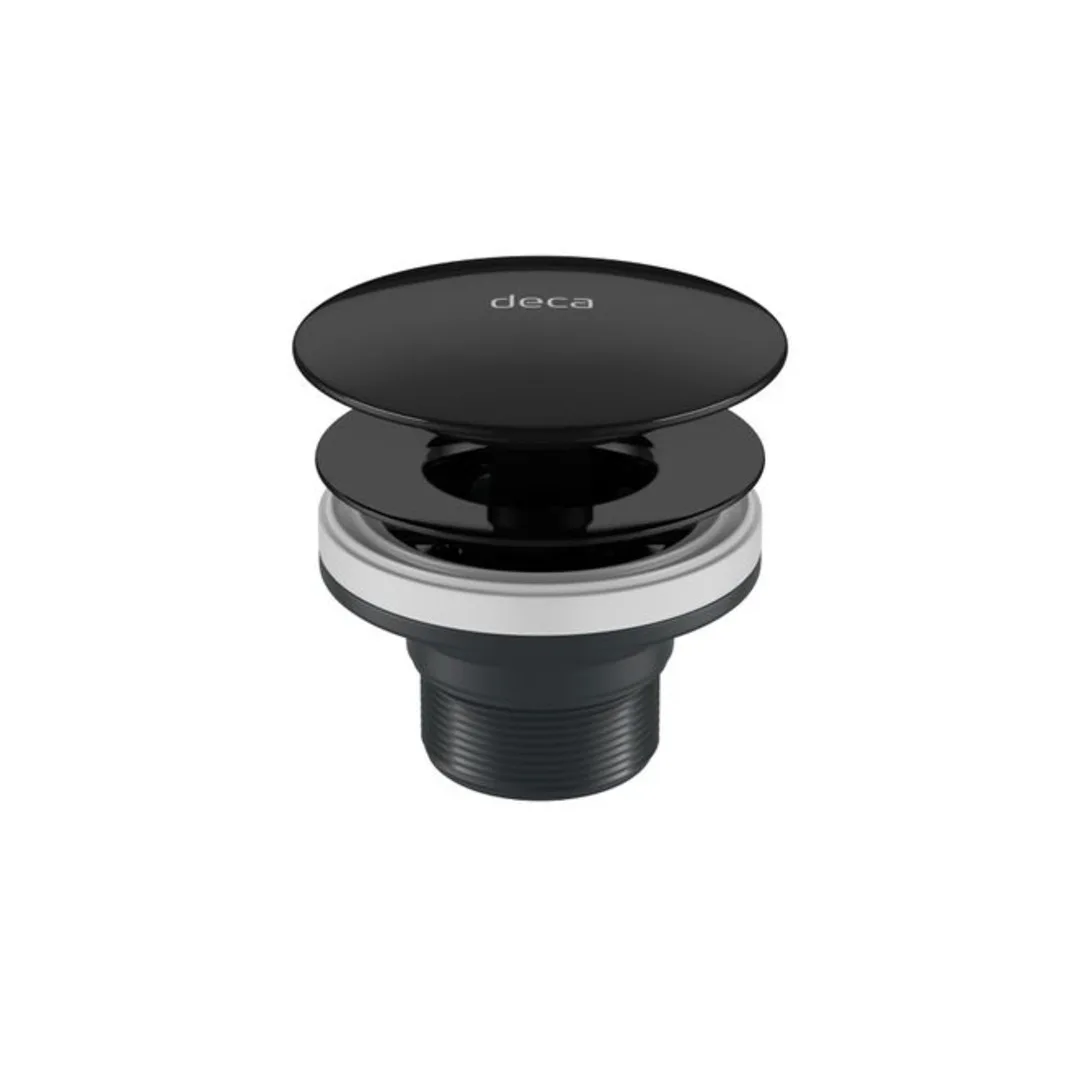Válvula para banheiro Deca 1601 S/clic Black Noir