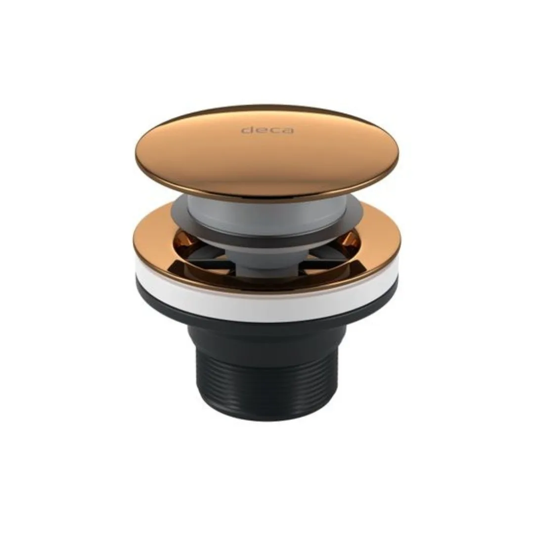 Válvula Para Banheiro Com Clic Deca Red Gold 1601