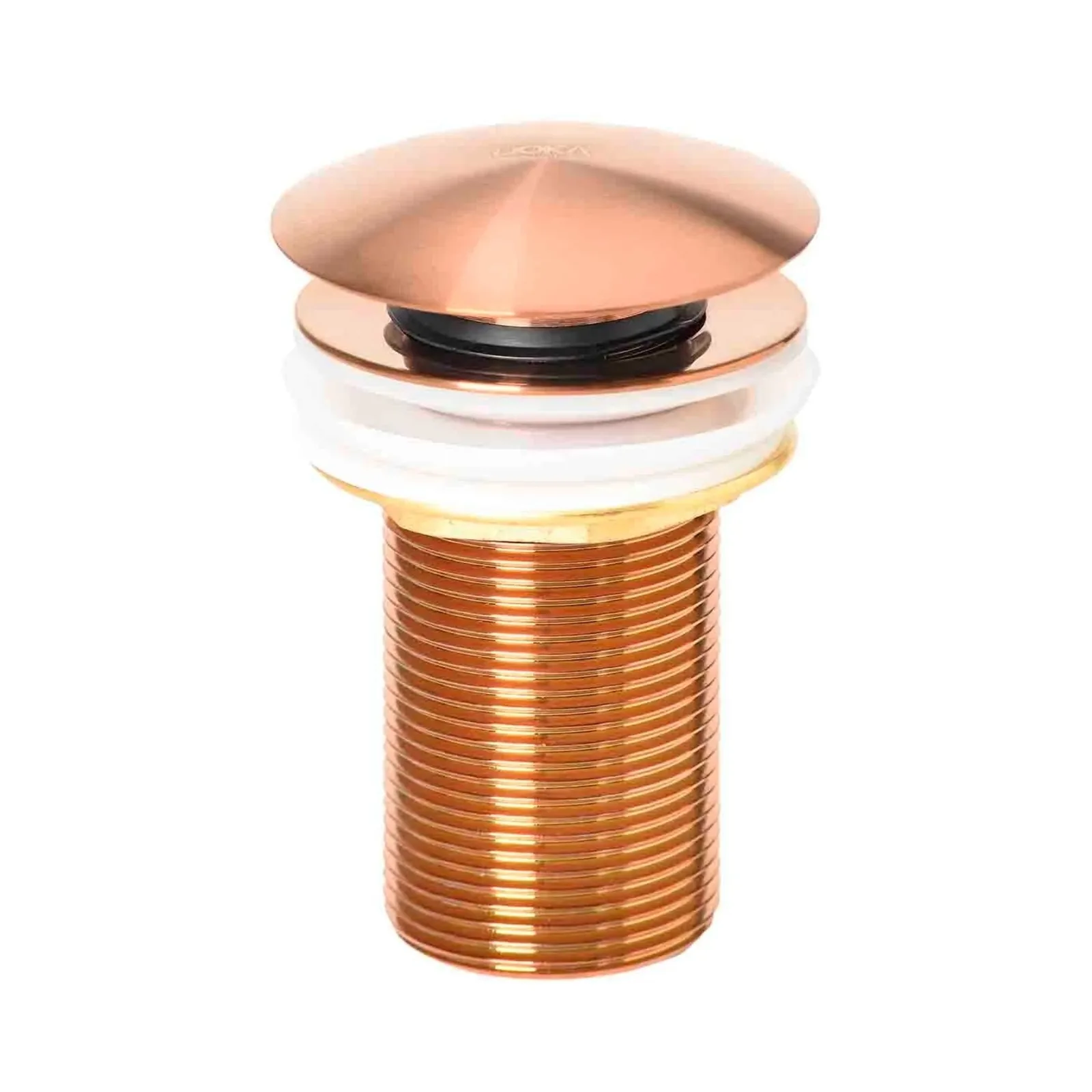 Válvula para Cuba Banheiro Brushed Rose Gold Doka K20 ED