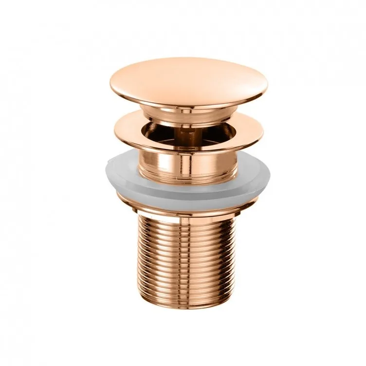 Válvula Rubinettos Rosé Gold com Clic 8133