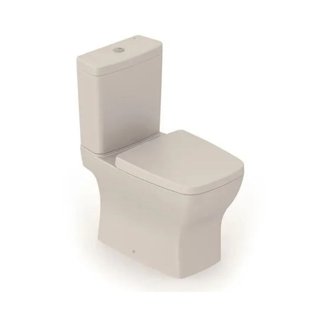 Vaso Sanitário Completo Incepa Boss com Caixa Acoplada (Termofixo) Champagne