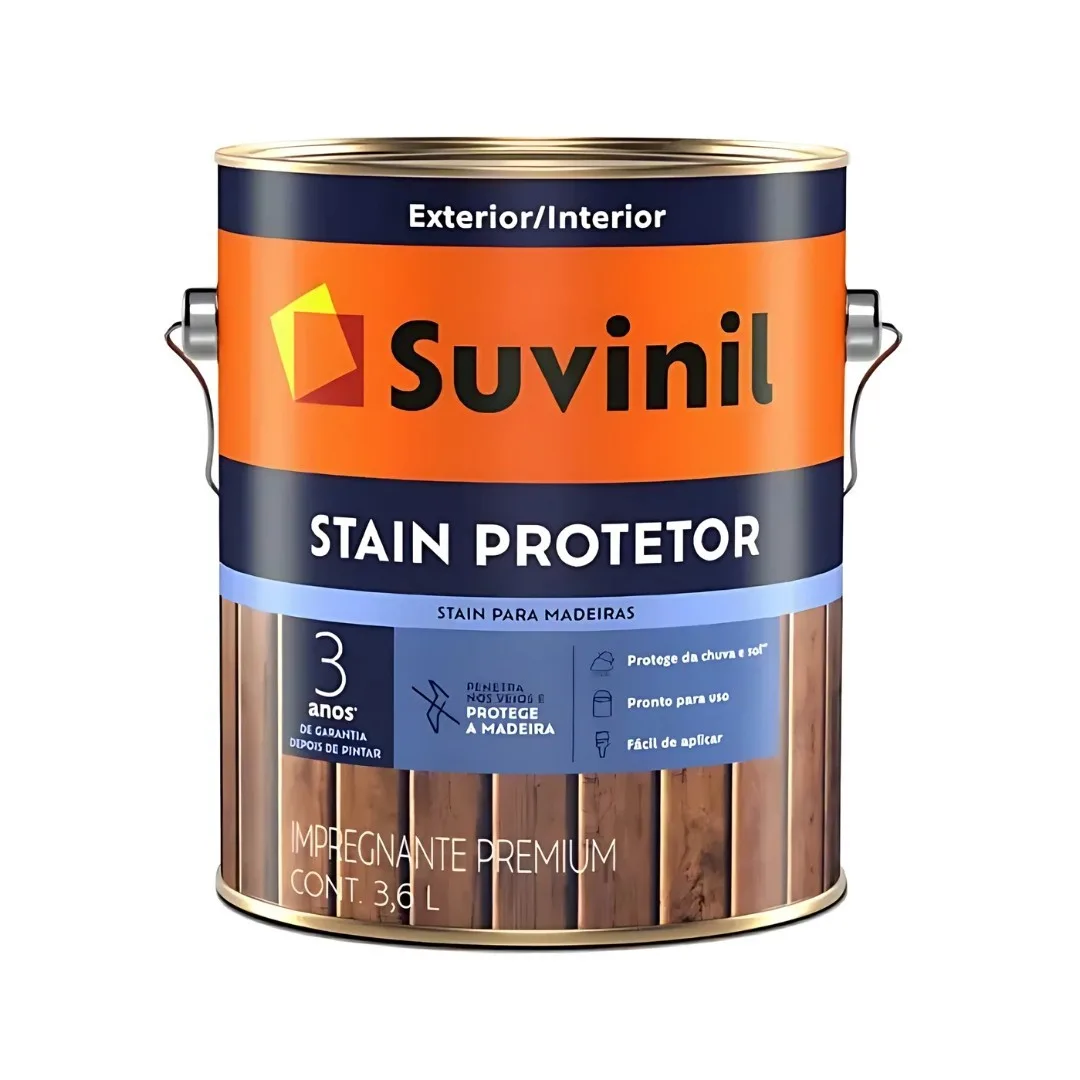 Verniz Suvinil 3,6 L Stain Mogno