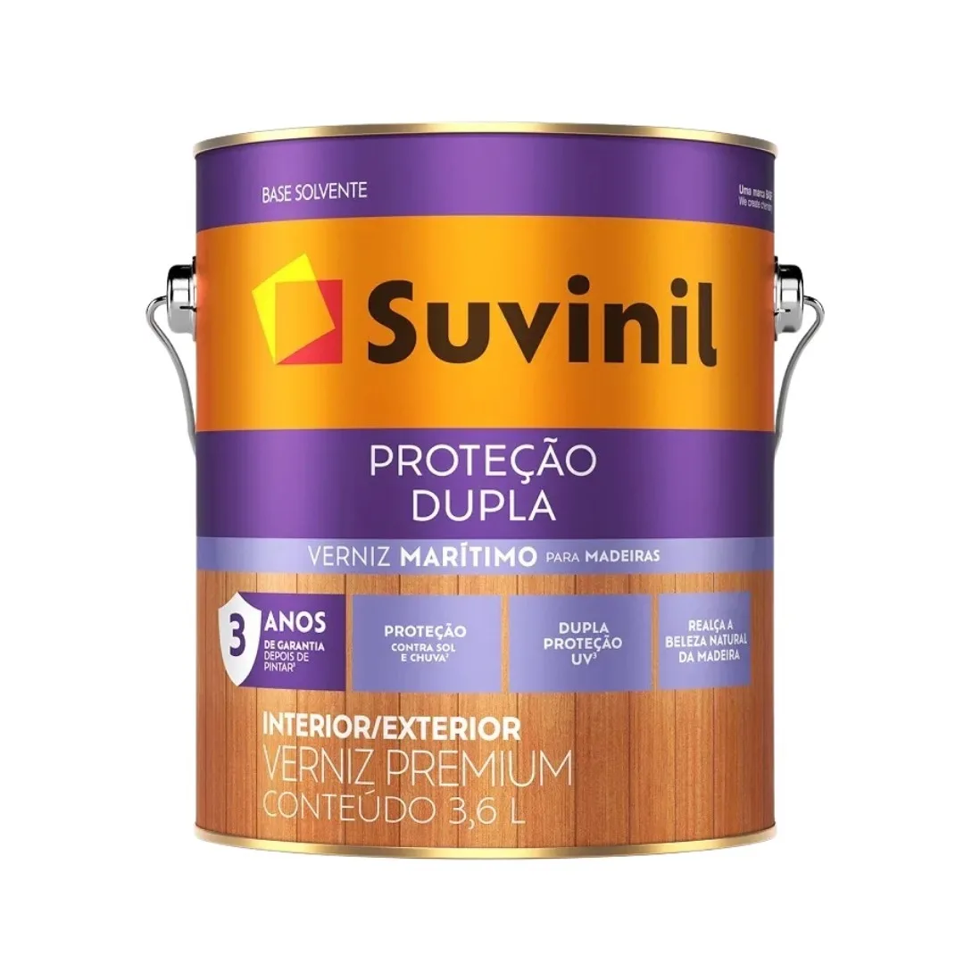 Verniz Suvinil 3,6 L Marítimo Natural