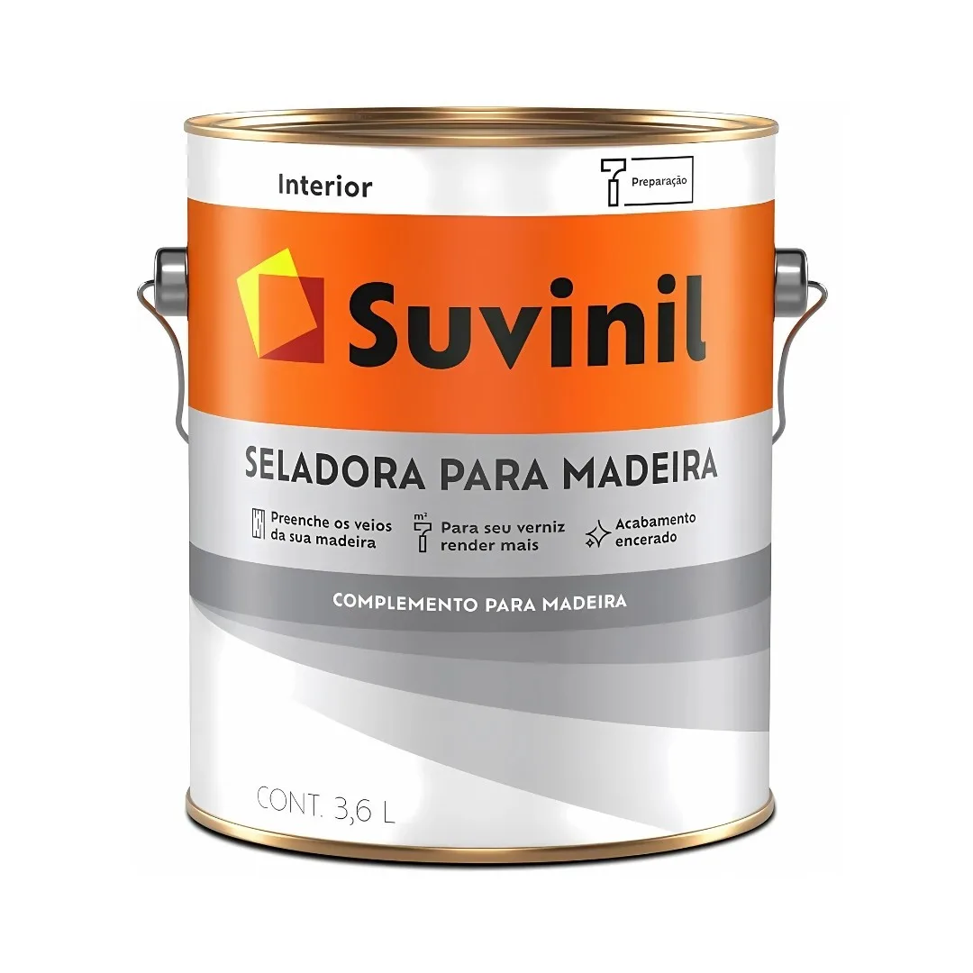 Verniz Suvinil Seladora 3,6 L Incolor