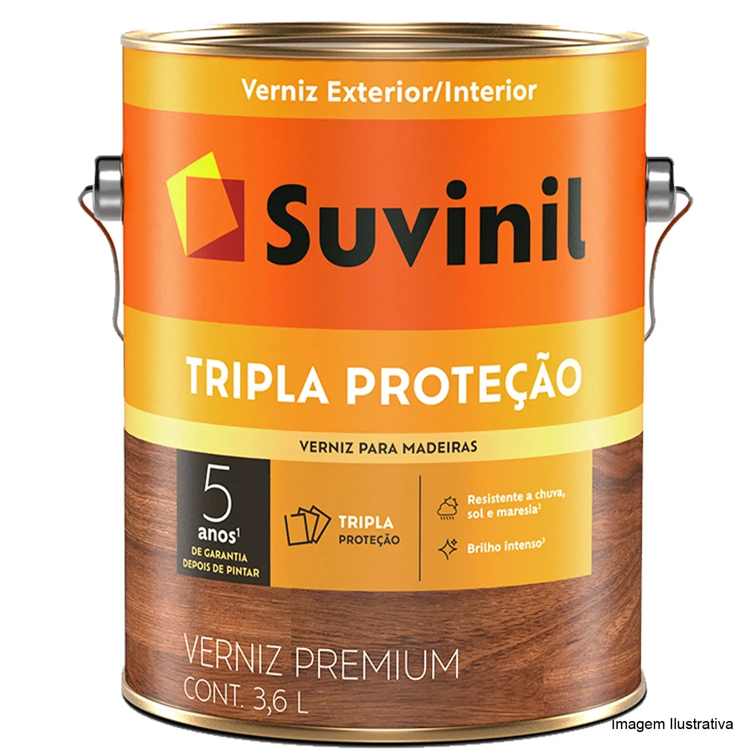 Verniz Suvinil Filtro Solar 3,6 L Imbuia