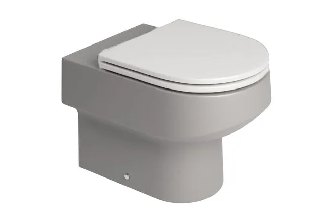 Bacia Sanitária Convencional Deca Carrara Cinza Soft Antracite