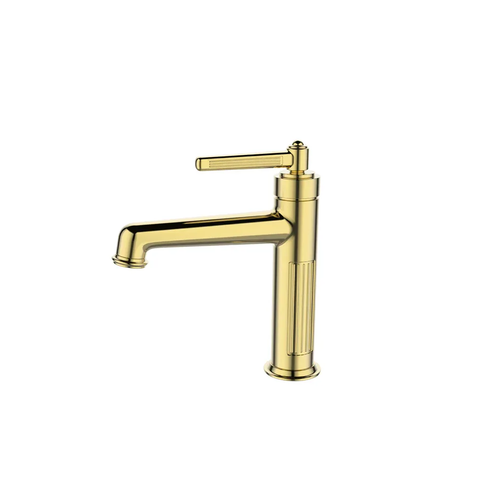 Monocomando Bica Baixa Dourado Lexxa Bagno Retro Country